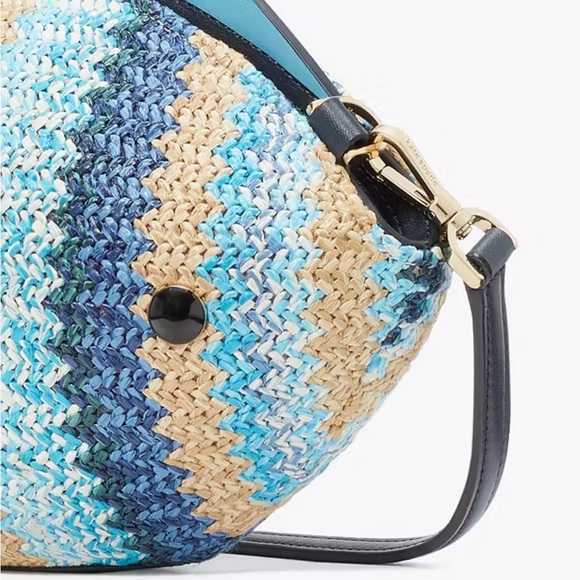 Kate Spade What A Catch 3D Fish Crossbody Purse ~ Woven Novelty Handbag ~ 3d Bag - Picture 6 of 8